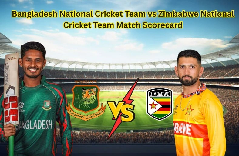 Bangladesh National Cricket Team vs Zimbabwe National Cricket Team Match Scorecard: Tanzid Hasan Leads Series Win Bangladesh National Cricket Team vs Zimbabwe National Cricket Team Match Scorecard