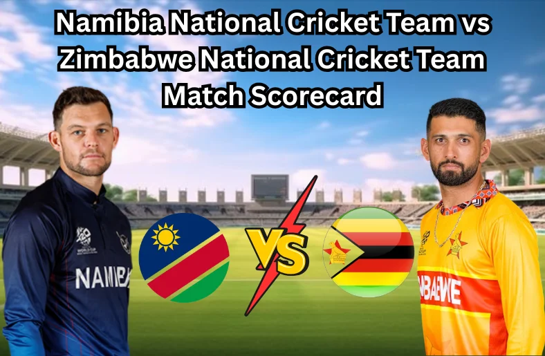 Namibia National Cricket Team vs Zimbabwe National Cricket Team Match Scorecard: Zimbabwe Clinch Five-Wicket Win in Tri-Series Thriller Namibia National Cricket Team vs Zimbabwe National Cricket Team Match Scorecard