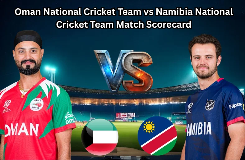 Oman National Cricket Team vs Namibia National Cricket Team Match Scorecard: Namibia Win Thriller by 1 Wicket Oman National Cricket Team vs Namibia National Cricket Team Match Scorecard